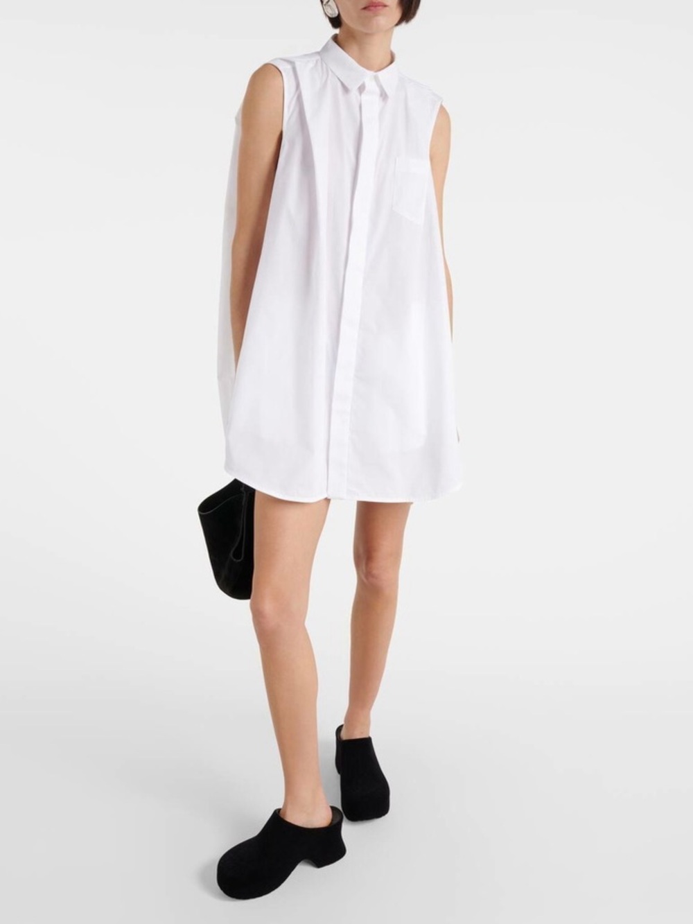 Sacai Poplin shirt dress
